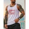 Ideal for High-Intensity Workouts & Post-Sport Recovery, Flexible & Moisture-Wicking, Men's Athletic Tank