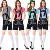Cosplay Bavarian Beer Costume Set For Women Halloween Party Performance Stage