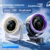New High-speed Circulating Fan, Household Kitchen Charging Silent Desktop Turbo Small Fan, Wall-mounted Desktop Small Electric Fan