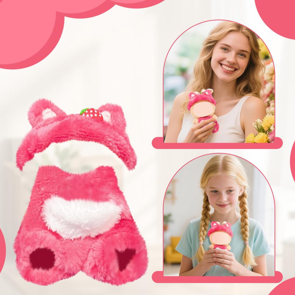 Cute Doll Pendant Clothes Cute Stuffed Animal Series Jumpsuit (clothes )