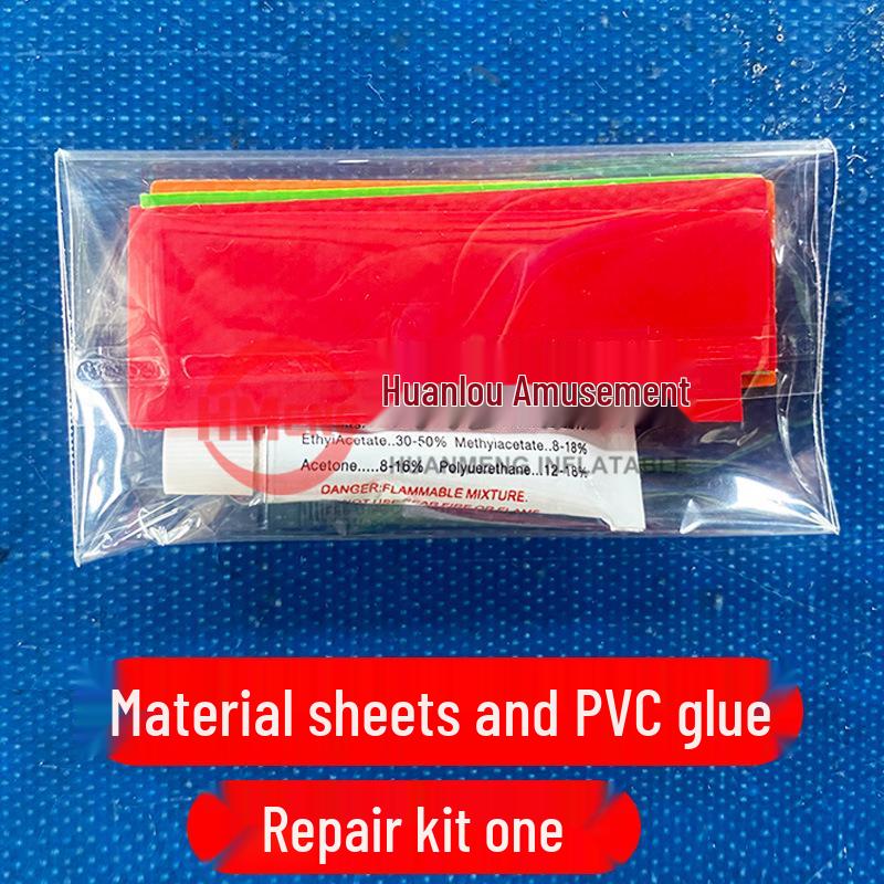 Electric Air Pump & Repair Kit for Inflatable Pools and Props