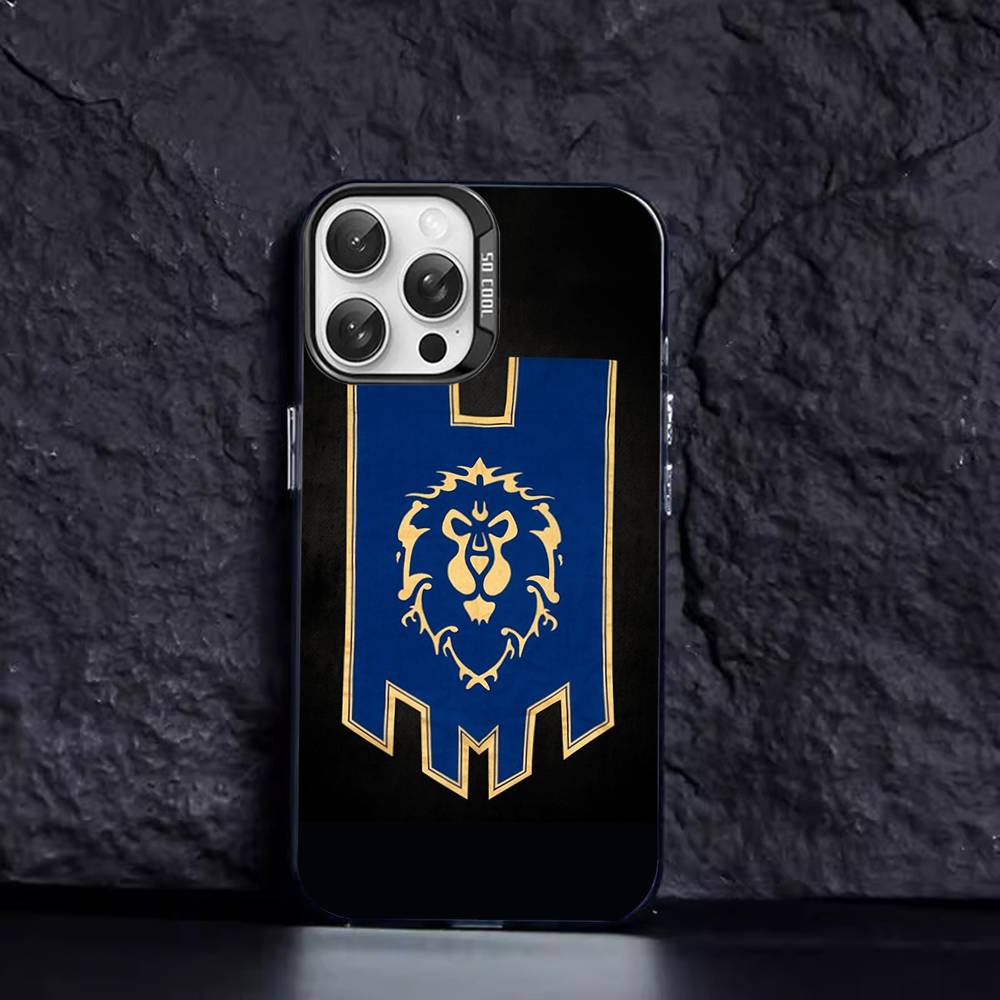 Game World Of Warcraft Phone Case For IPhone 17 16 15 14 13 12 11 Pro Max Plus Pro Colorful Shell