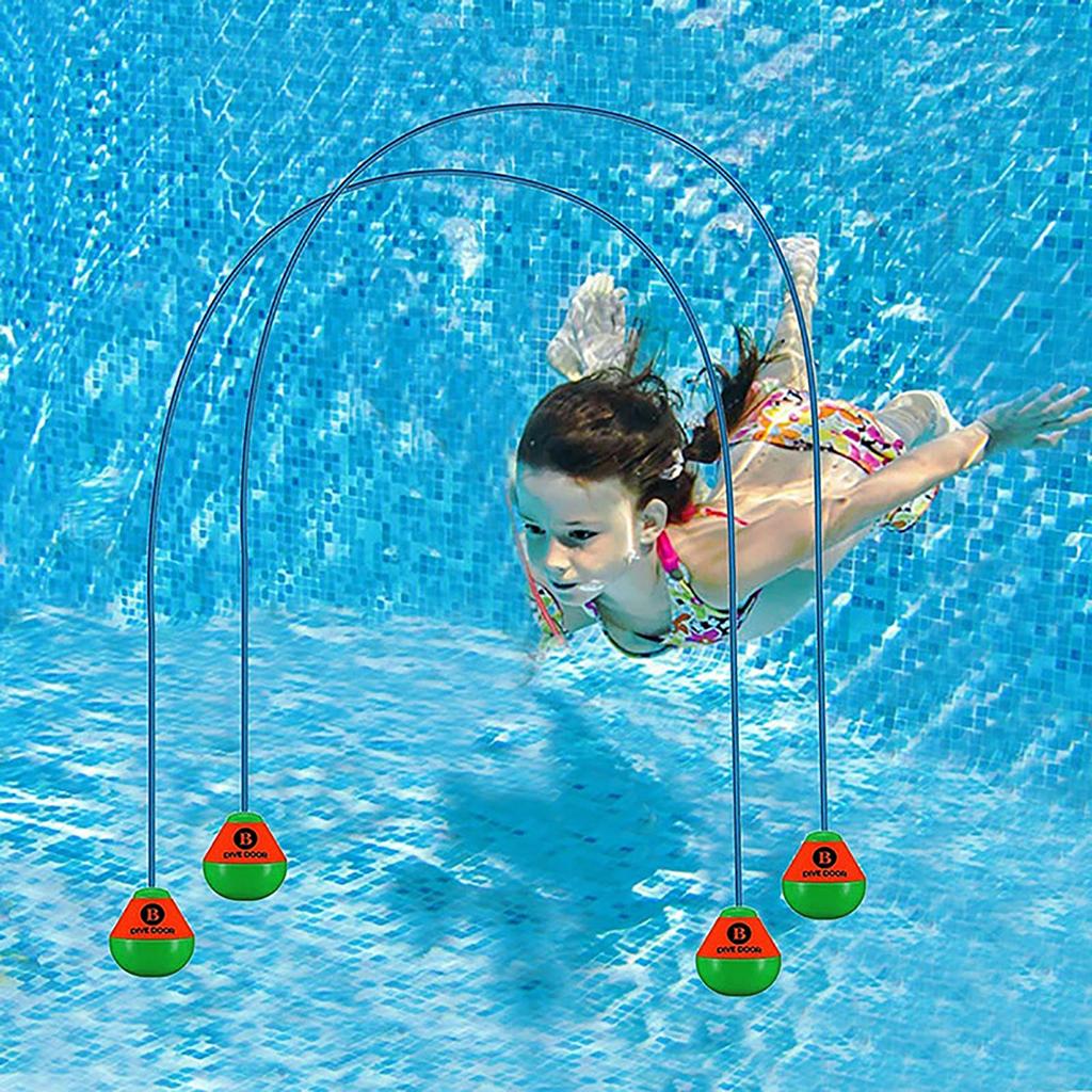 Underwater Dive Arch Toy For Kids – Pool Swim Training Equipment For Breath-Holding & Diving Practice
