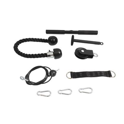 DIY Zvedací kladkový systém Kabelový systém Stroj Domácí fitness vybavení pro trénink bicepsů a tricepsů