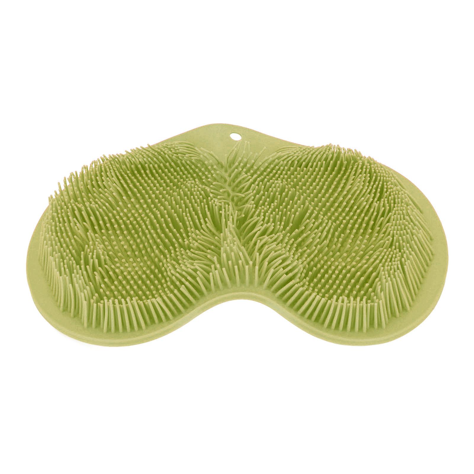 

Shower Foot Scrubber Silicone Skid Resistance Shower Foot Massager Mat with Strong Suction Cups for Men Women