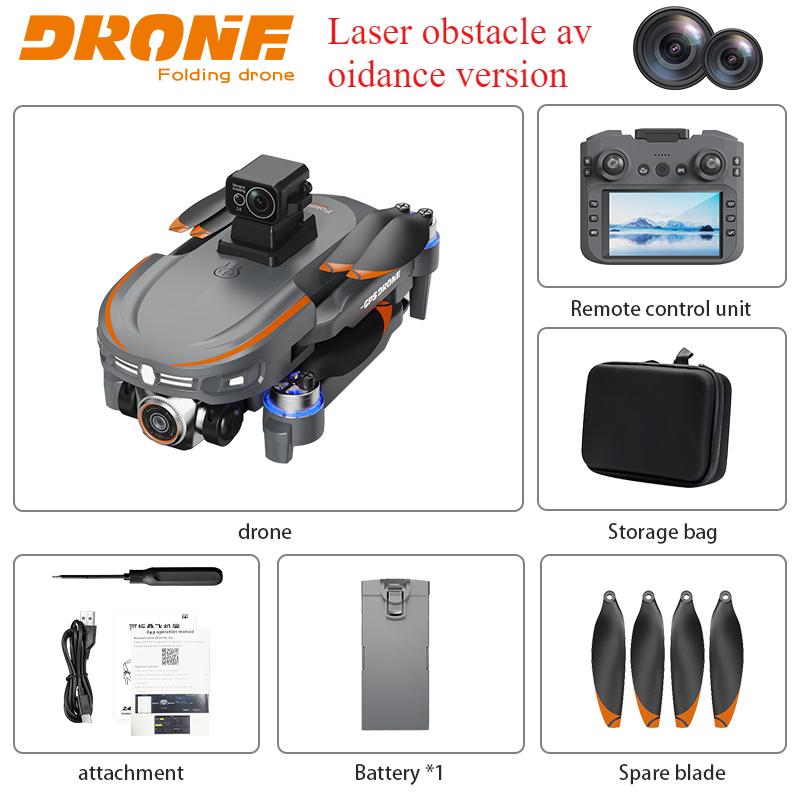 New S28 Professional Drone Long Range Flight Battery Quadcopter 4K HD Wifi  Aerial Photography Obstacle Avoidance Aircraft Toy