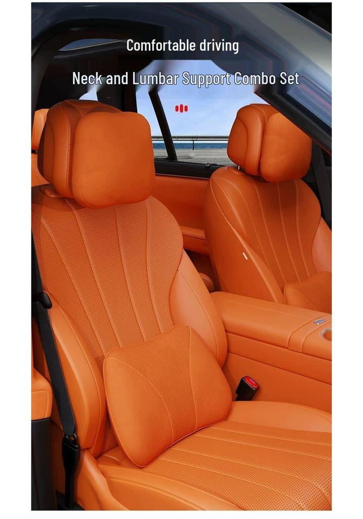 Compatible Headrest & Lumbar Support for AITO M Series (M5, M7, M8, M9) - Car Interior Accessories