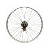 Single Speed Bicycle Rear Wheel Rim 26 Inch Metal Spoke Complete Assembly