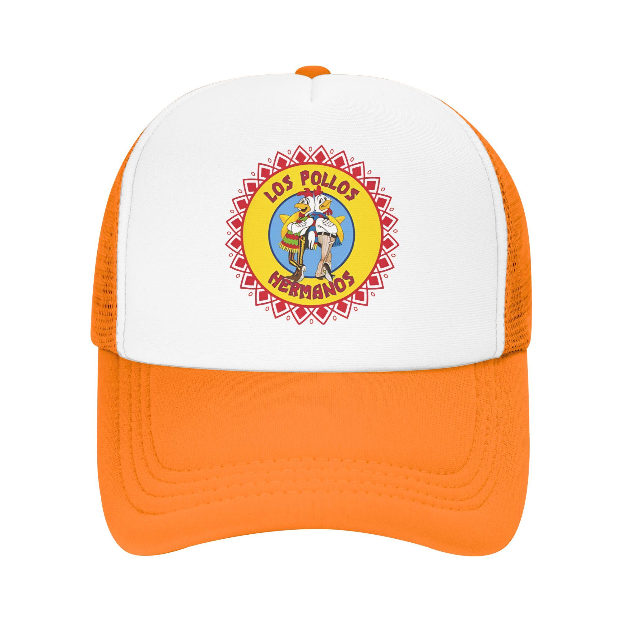 

Los Pollos Hermanos Hermanos Mesh Sun Hats Unisex WomenHats Summer Casual Outdoor Sports High Quality Baseball Cap One Size
