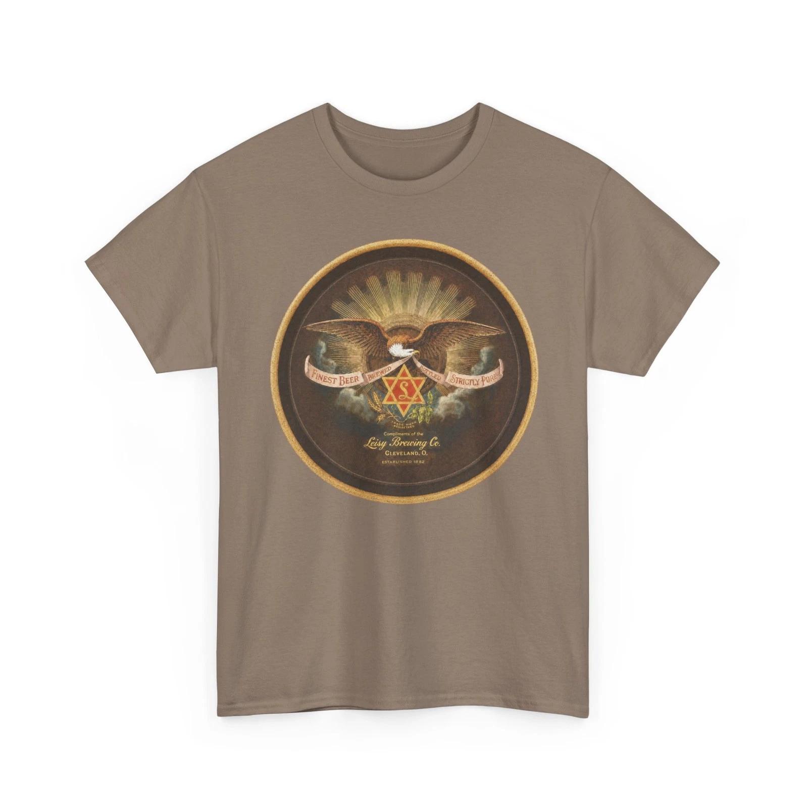 J. Leisy Brewing Co. Eagle Finest Beer Pre-Pro Cleveland OH Breweriana T-Sirt S
