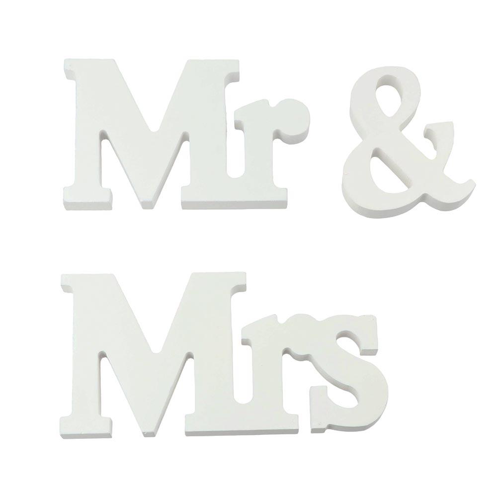 3Pcs/set Sign Desktop Ornaments Wedding Decoration Decoration Props  Married Party