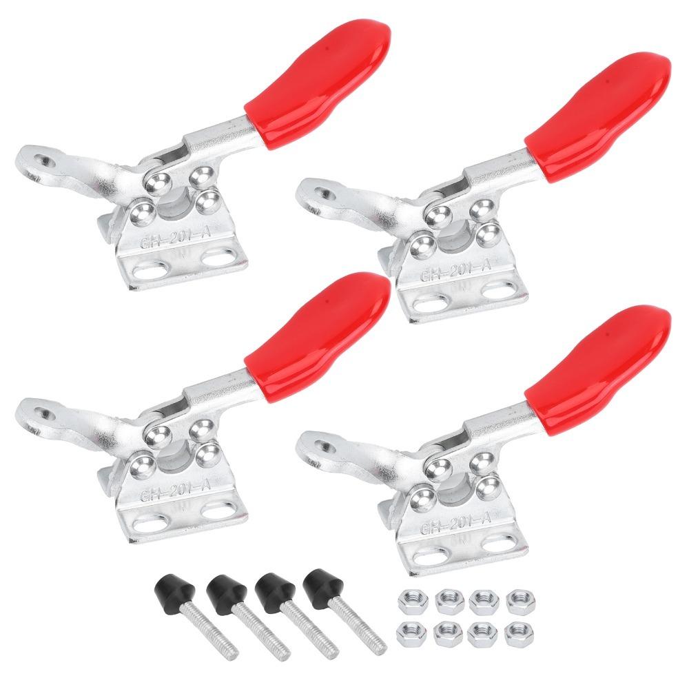 4 Pcs Antislip Quick Release Clamps Galvanized Iron Compression Clamps Woodworking Projects