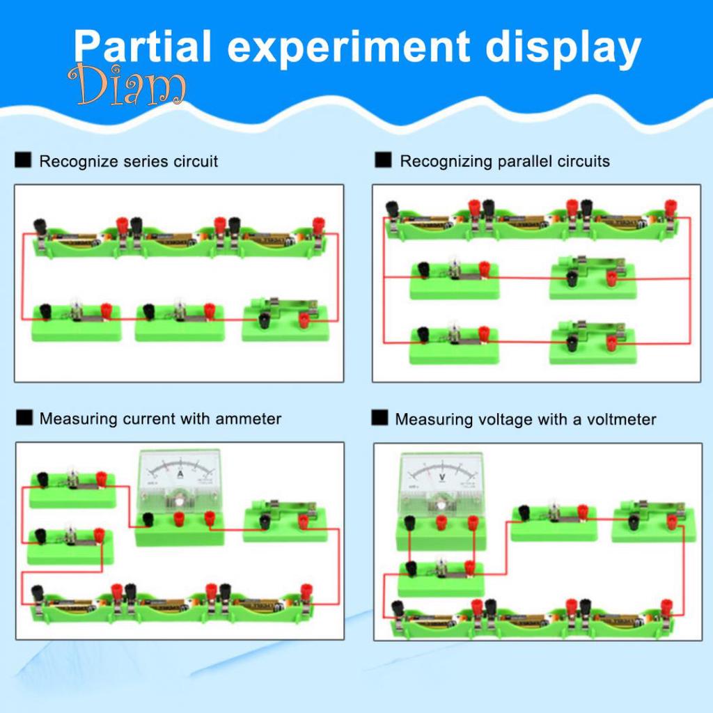 OBS Physics Labs Experimentierset für Stromkreise und Magnetismus für die Mittelstufe