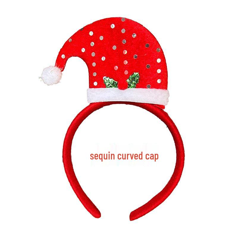 Christmas Hair Clip & Headband Set: Snowman Ornament, Bow, Hat - Perfect Holiday Accessories for Kids