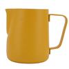 Milk Frothing Pitcher 304 Stainless Steel Latte Art Cup Coffee Accessories Yellow