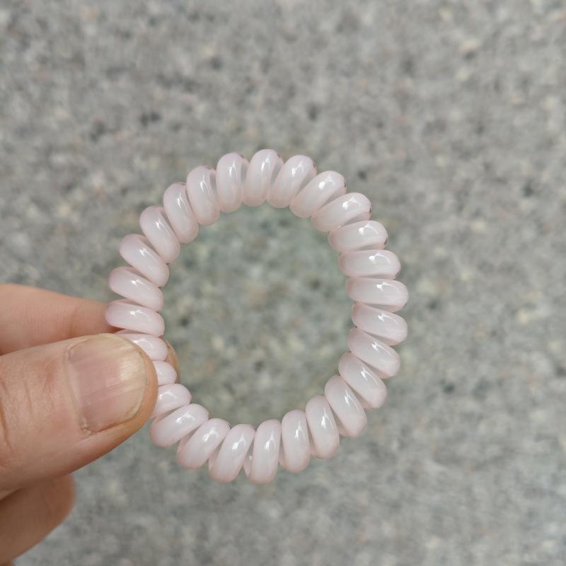 Candy-Colored Thick Bracelet-Style Hair Ring: Extra-Large Korean Rubber Band and Spring Headband Ornament