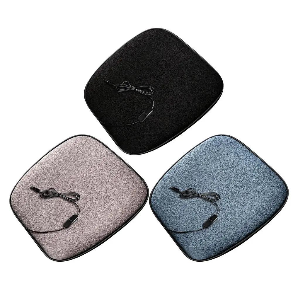 New 5V 12W USB Heating Cushion Heating Pad Seat Heater Winter Warmer Vehicle Cushion