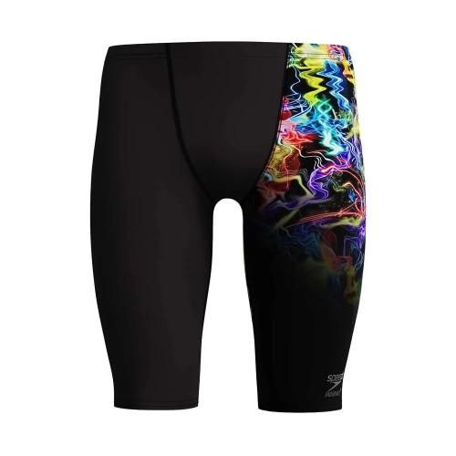 Speedo Mens Graphic Print Slim Jammer Shorts