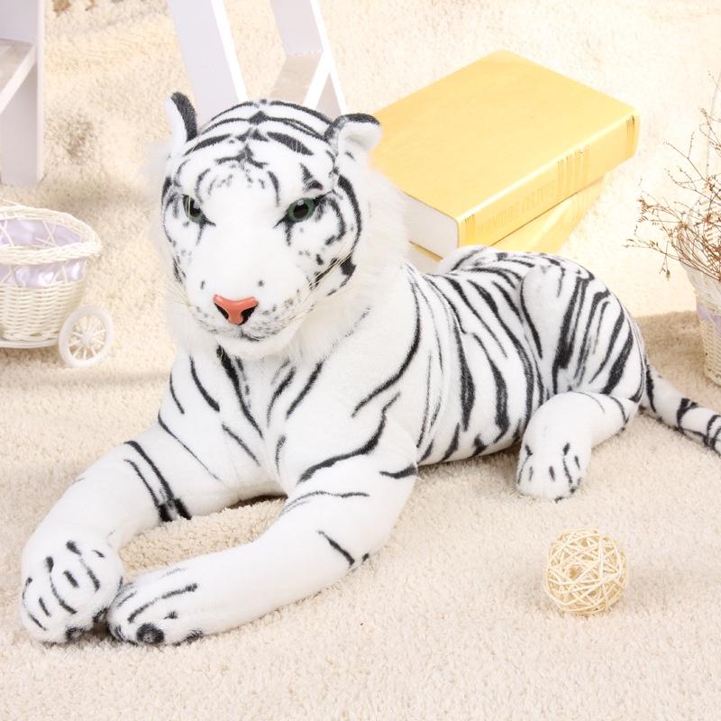 Tiger White Stuffed Animal Plush Soft Doll Toy Kids Baby Cuddle Pillows Toy