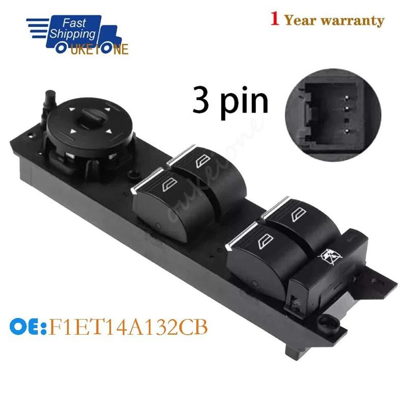 F1ET-14A132-CB For Ford Focus ST 2012 2013 2014 2015 2016 2017 Electric Power Window Switch lifter Control regulator Button