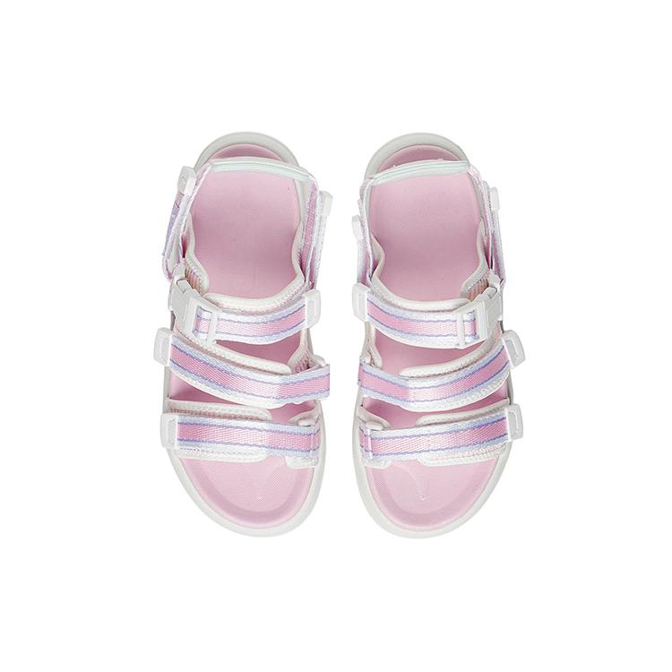 Li Ning Coca Beach Sandals Women's White Pink AGUS004-1