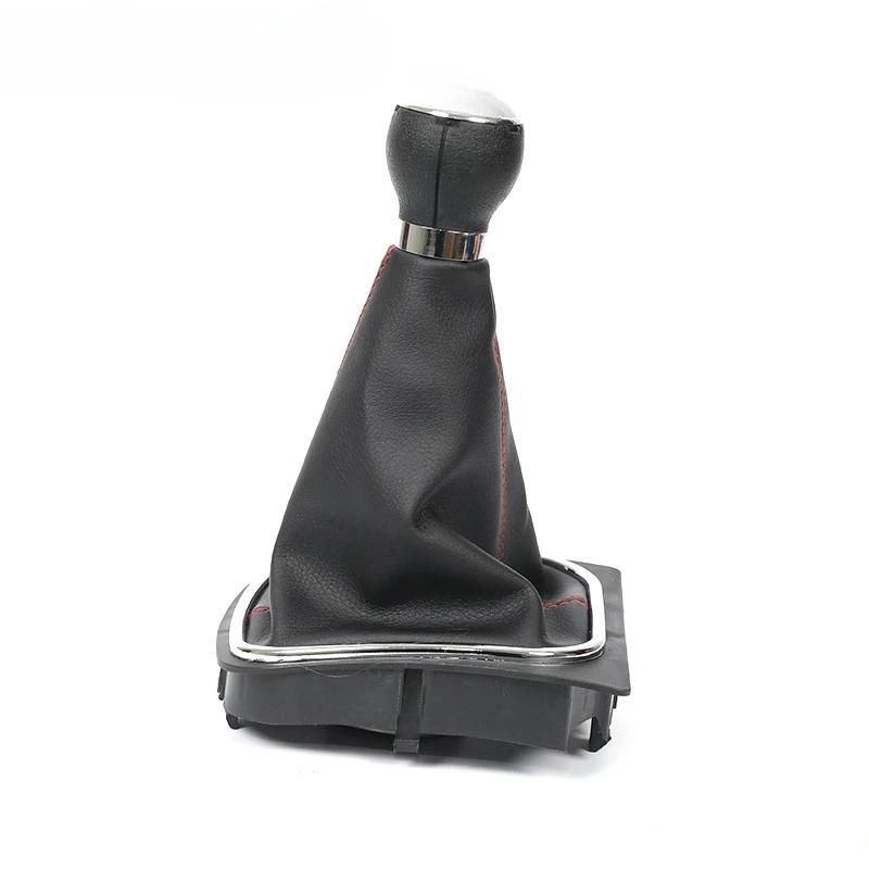 

5/6 скоростей подходит для Sagitar Golf Jetta пылезащитный чехол рычаг переключения передач комплект автомобильный рычаг переключения передач одежда шаровая головка аксессуары чехол переключения передач