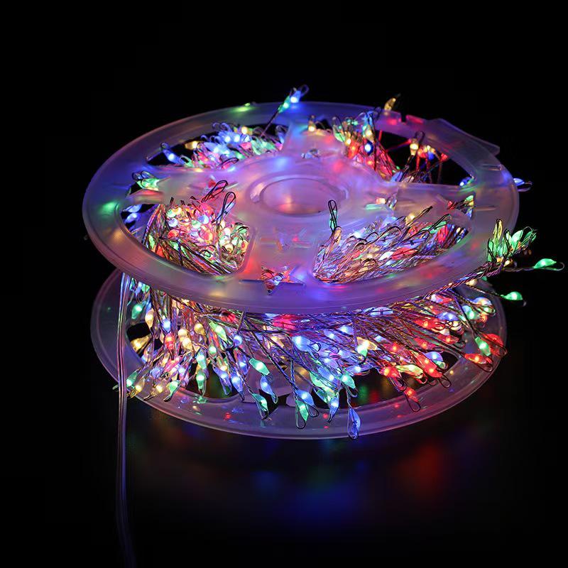 LED Knallfrosch Kupfer Lichterkette - Innen-/Außen- Feiertagsdekoration