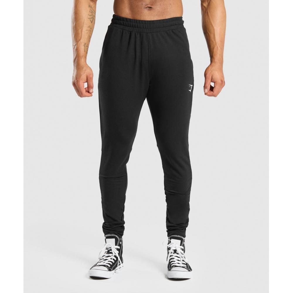 

Джоггеры GYMSHARK Essential Muscle, черные A5A4Q BB2J XS