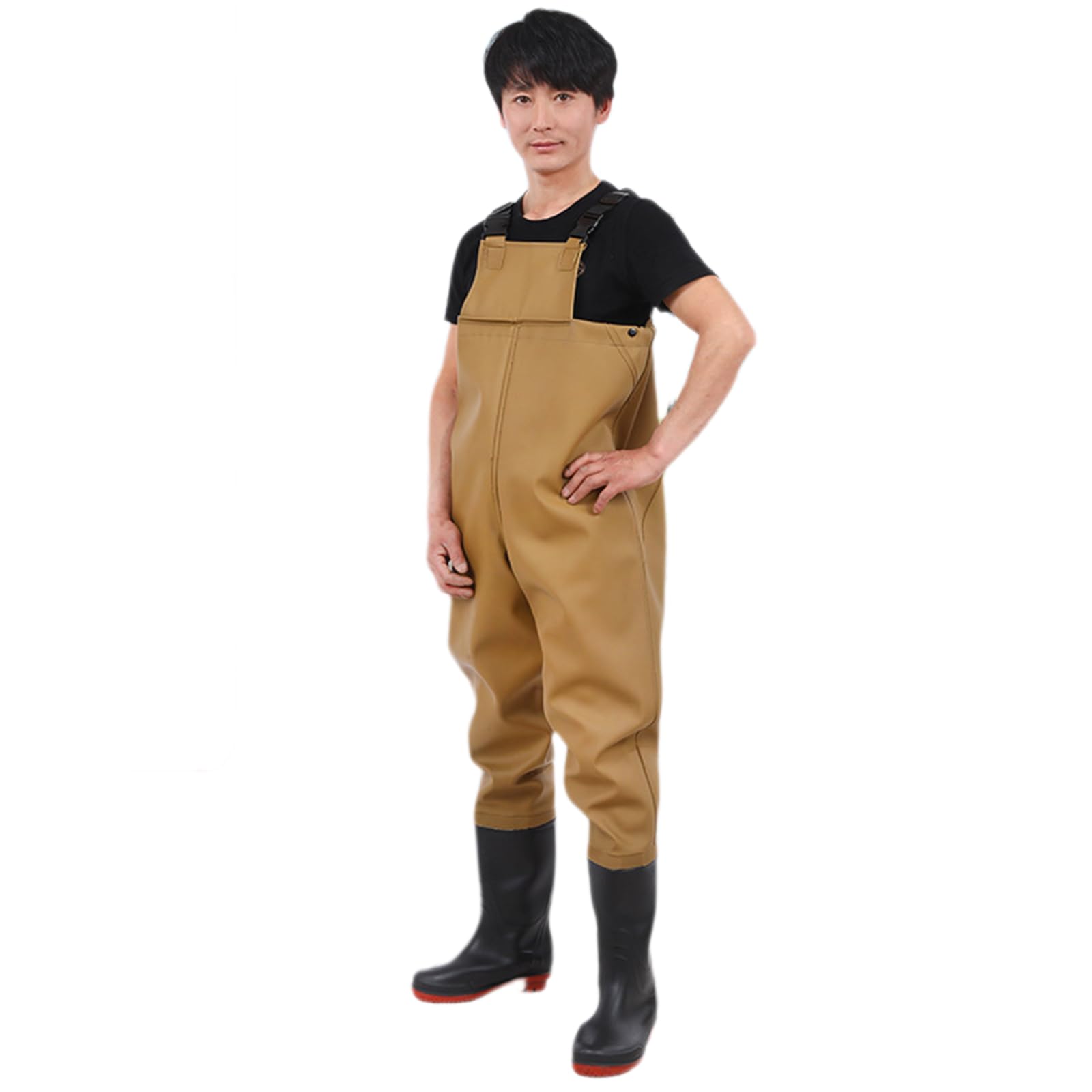 [HUAXI] Men s Fishing Waders, Chest High Waders, Waterproof, One Size Fits All, for Sea Fishing, Stream Fishing, Wading, Floating, Multifunctional, fo