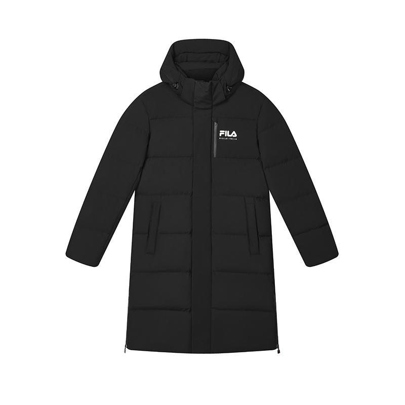 New FILA Down Jacket Men's Jet Black F11M449902FBK