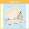 Sundial Model Educational With Shadow Experiment For Classroom Physics Learning