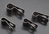 SONTAKUKOU Single Saddle Cable Clamp, R-Type Cable Clip, Cord Clip, Cable Holder, Hose Band, Cable Support Hardware, Wiring Accessories (1000pcs, Alum