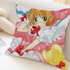Cardcaptor Anime Sakura Personalized Picture Text Home Decorative Pillows Household Gifts Xcm