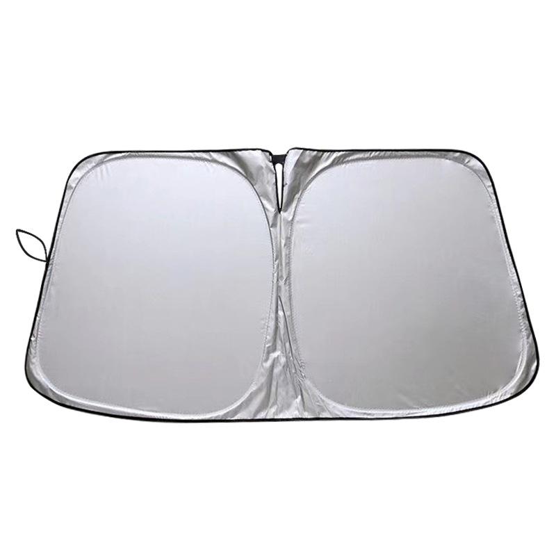 Car Windshield Sunshade Curtain - Front Window Sun Blocker & Heat Insulation Cover