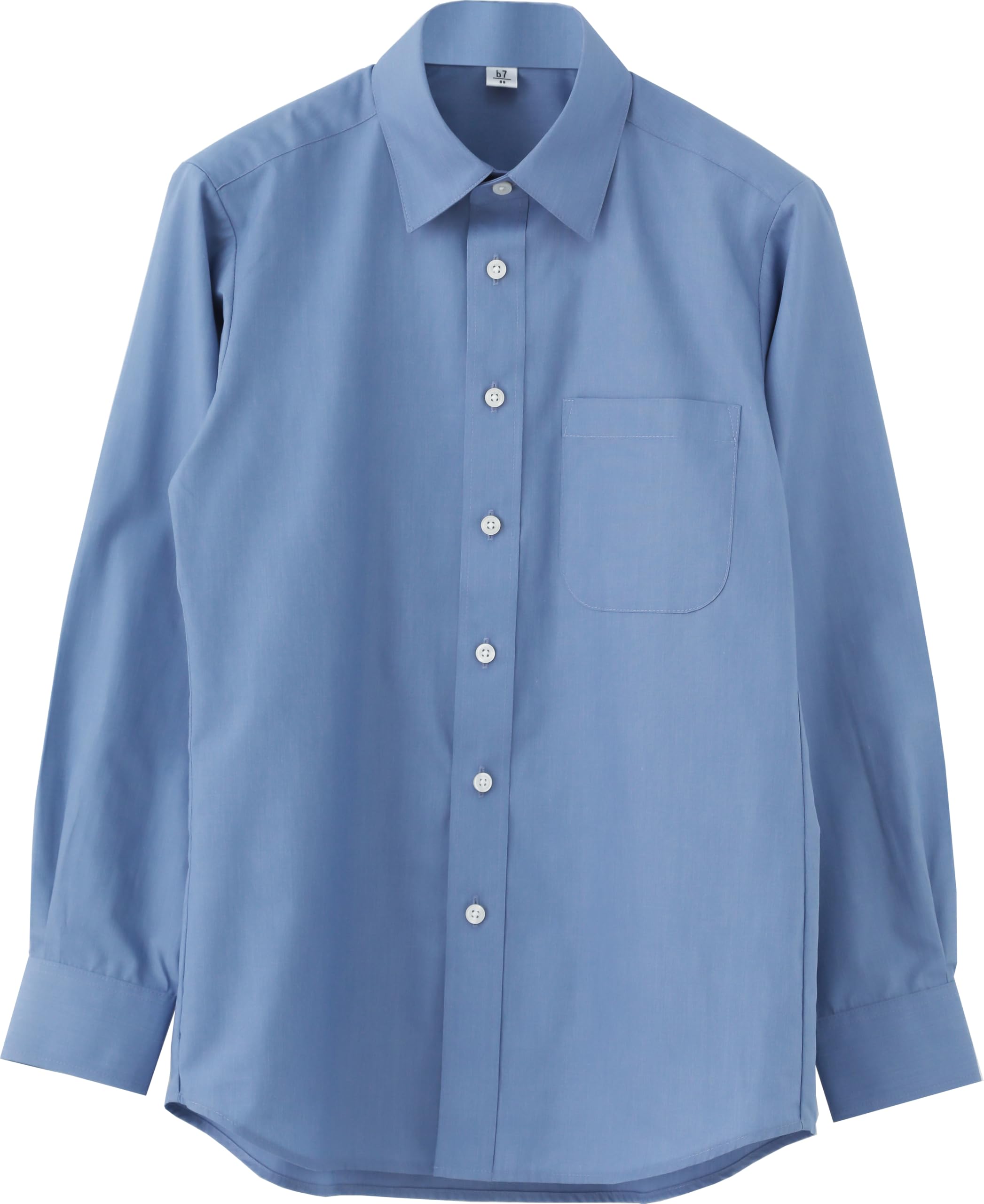 

Seven Uniform GH7016 Long Sleeve Shirt, Unisex, Broadcloth, Size 3, Sax, L