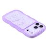For iPhone 17 Pro Max Case Wavy Edge Epoxy TPU Shockproof Phone Cover