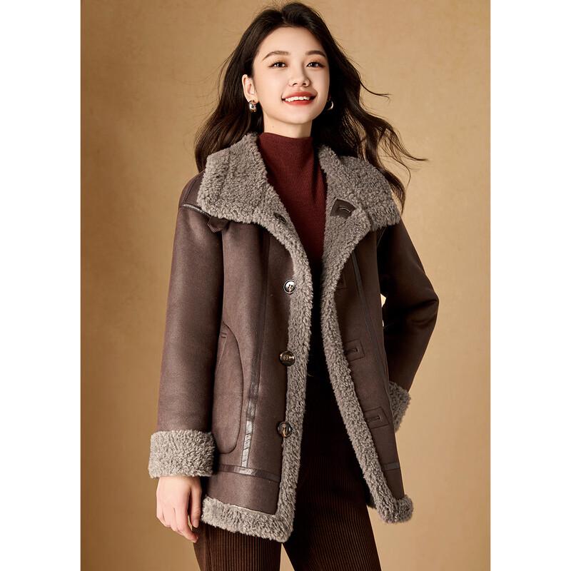 

Meilanni Retro Reversible Faux Lamb Wool Coat 3XL