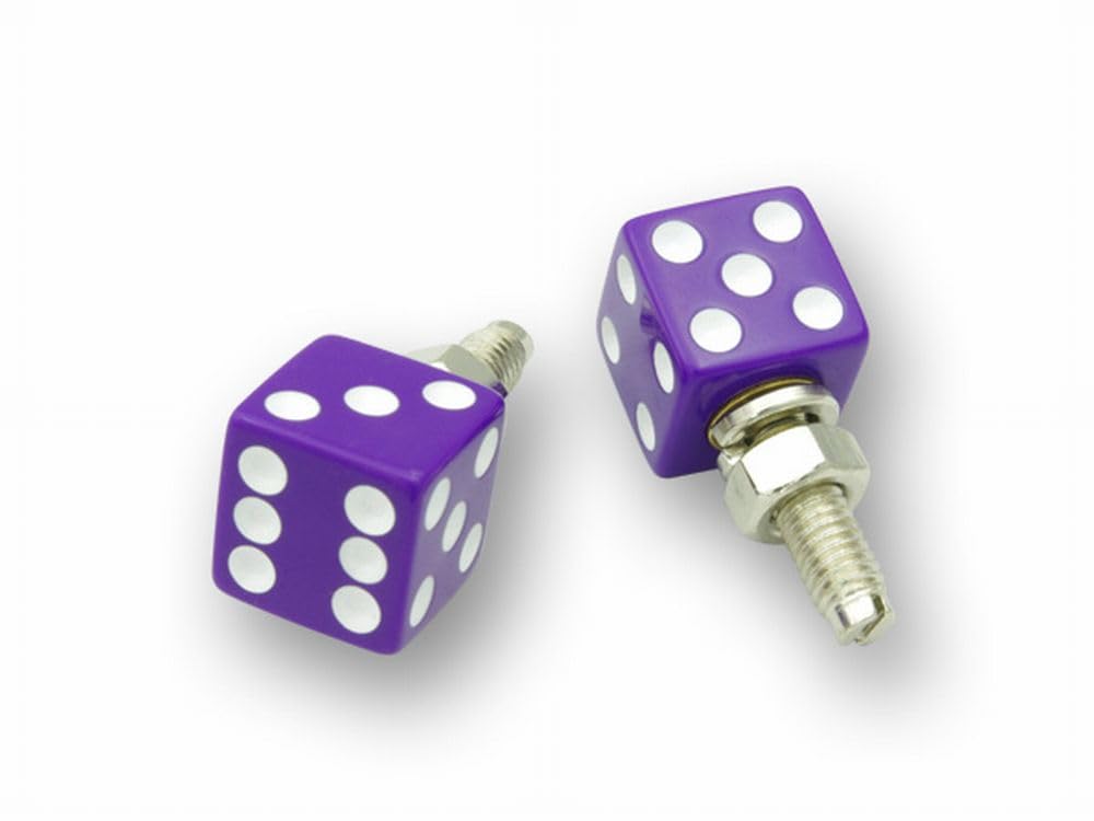 

Комплект болтов лицензии Dice из 2 кубиков Луна Да Лунные глаза (фиолетовый) фиолетовый