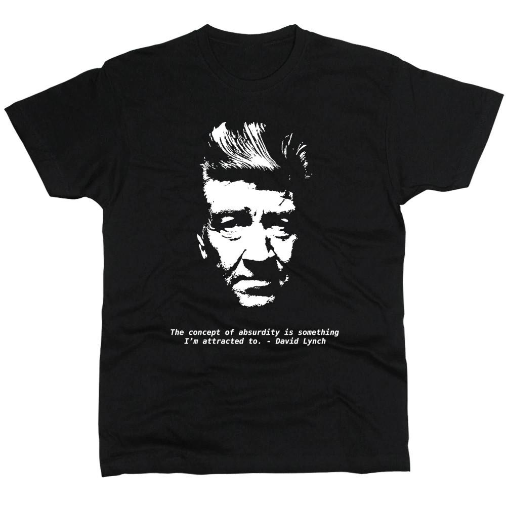 David Lynch Herren T-Shirt Baumwolle Kurzarm Schwarz Größe S-5XL CG2425 Unisex T-Shirt