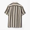 Kardo Chintan Open Collar Shirt  Stripe  Black Kdf1m40000a98