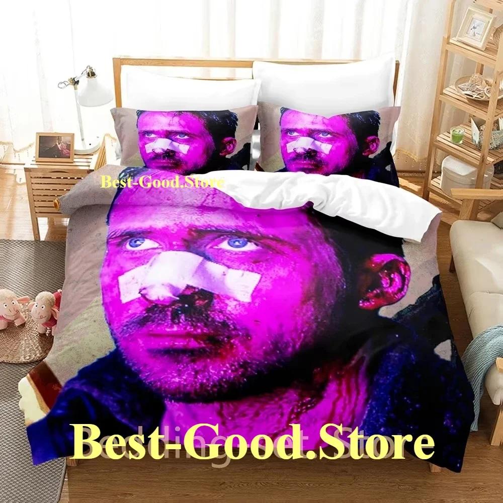 Ryan Gosling Bedding Set Single Twin Printed Bed Set With Pillowcase Bed Duvet Cover Soft Single Double Queen Super King Size