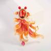 Chinese-style Koi Brooch, High-end Women's Exquisite and Individual Enamel Brooch, Niche Design Sense Brooch