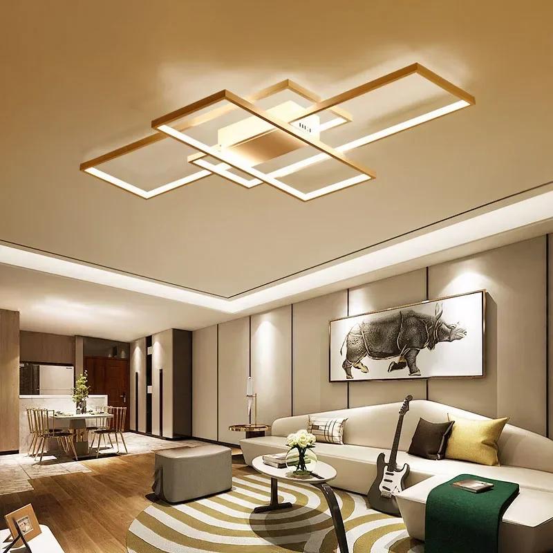 Modern LED Ceiling Chandelier Lamp for Living Dining Room Bedroom Aisle Balcony Home Decoration Indoor Lighting Fixture Luster