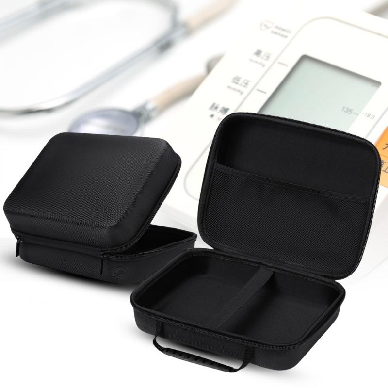 Protective Storage Pouches Sphygmomanometer Measuring Instrument Hard Case for Blood Pressure Monitors Frequent Traveler