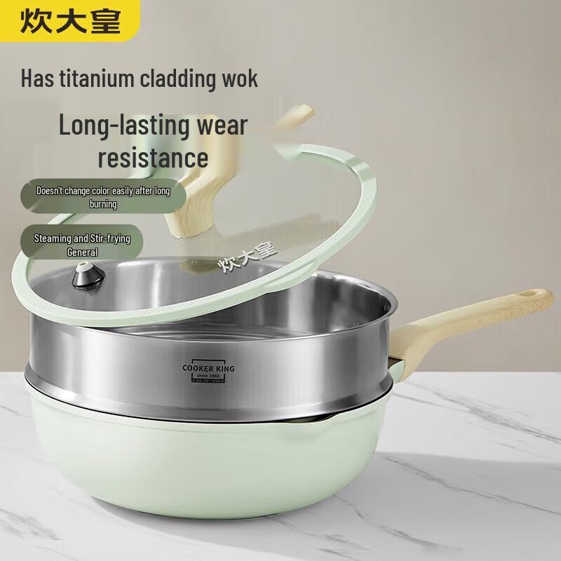 COOKER KING Titanium Non-stick Wok