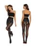 Collants Brillant Huilé Ouverts à l'Entrejambe pour Femmes 10D Collants Transparents Collants Huilés Collants Invisibles Bas Lisses