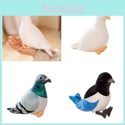 Adorable Stuffed Bird Plushie, Made Of Soft And Cozy Plush Fabric, Ideal For Children And Animal Lovers