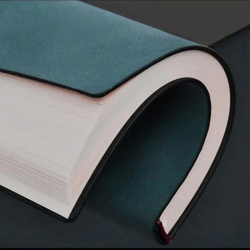 A6 Zesílené poznámky Business Pu zápisník Ovčí kůže 160 stran Linkovaný zápisník