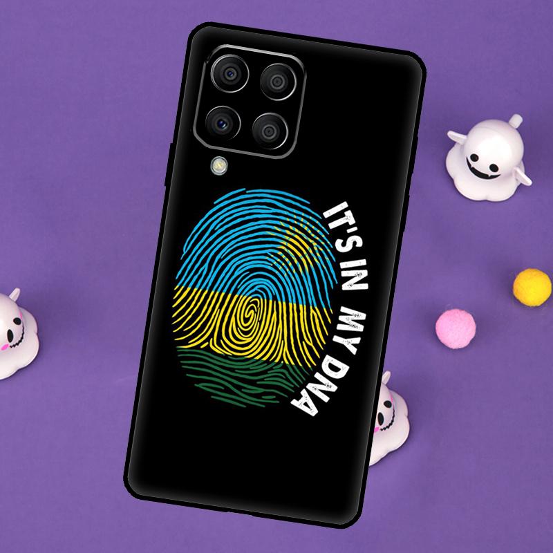 Rwanda Flag Cover For Samsung Galaxy M11 M51 M31 M33 M13 M23 M53 M15 M55 M14 M34 M54 M20 M32 M52 Case