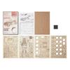 Tsukurundesu® 3D Wooden Puzzle Ornament Series (Racing Car) with Japanese Instructions